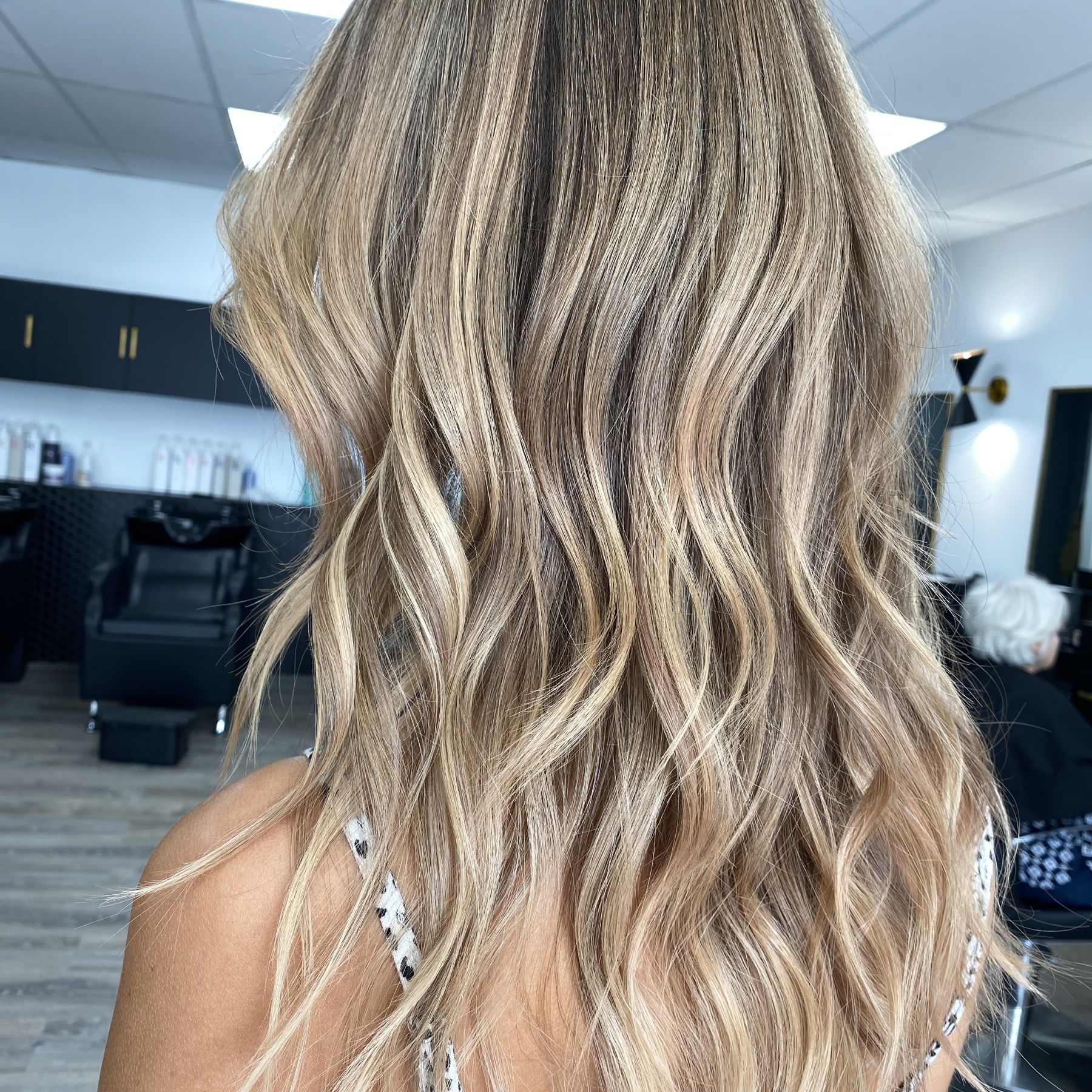 Highlights hair color by Wild Honey Hair Salon Eatontown NJ